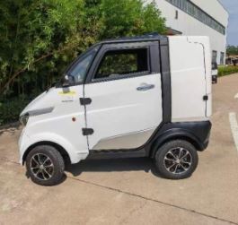 China Pure Electric Cargo Van Cheap Price EV Truck Food Mobile Pizza Van