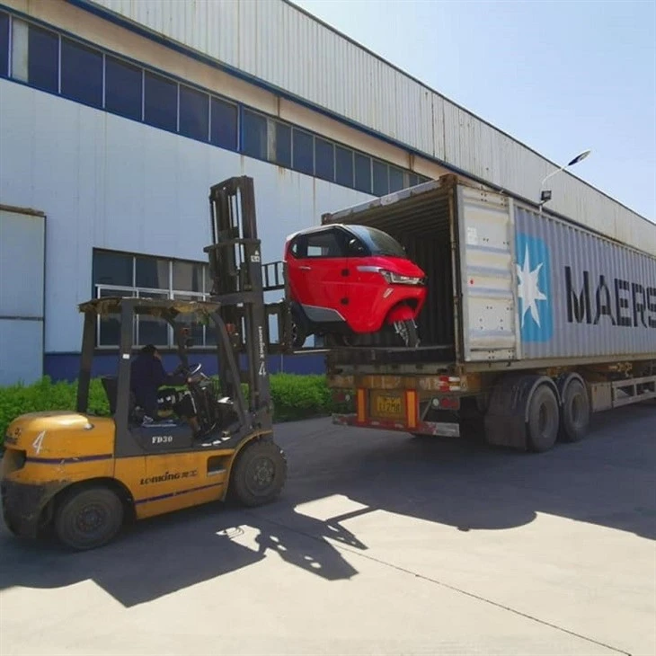 Low Speed Electric Car EV 3kw 4kw EEC COC DOT For Adults No Need License 45KM/H